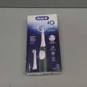 Oral-B iO Series 2 Rechargeable Electric Powered Toothbrush Starter Kit, Forest Green with 2 Brush Heads - Automatic Pressure Sensor to Protect Gums - 3 Modes - 2 Min Timer