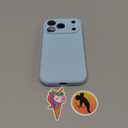 FireNova Magnetic for iPhone 17 Pro Case, Compatible with MagSafe, [Integrated Silicone Camera Control Button] [Camera Protection] Anti-Scratch Microfiber Lining Phone Case, 6.3", Sky Blue