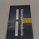 ELECTECK 5 Pack GFCI Outlets 15 Amp, Non-Tamper Resistant, Decor GFI Receptacles with LED Indicator, Ground Fault Circuit Interrupter, Wallplate Included, ETL Listed, White