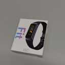 Fitness Tracker, Blood Pressure Watch with 24/7 Heart Rate, Step Tracker with 1.1" AMOLED Touch Color Screen, Sleep Calorie Counter Activity Pedometer for Android iOS