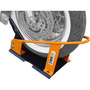 MaxxHaul 70075 Motorcycle Wheel Chock (Yellow)