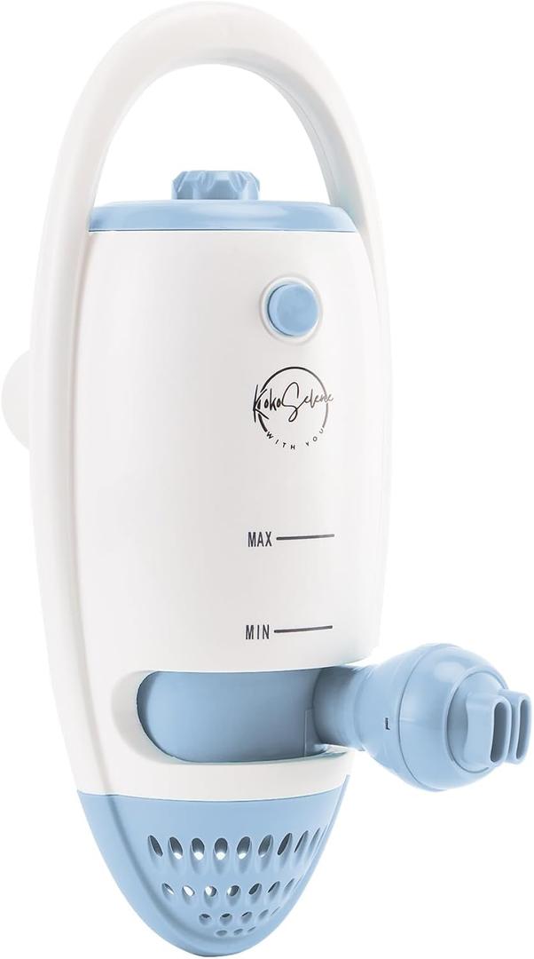 KokoSelene Bath Jets for Tub, Portable Bathtub Jets for Home Spa, Creates Soothing Bubbles and Massage for Relaxing Daily Use (Blue)