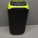 Bluetooth Speaker 160W Loud Wireless Outdoor Portable Big Powerful Deep Bass Sound TWS Large Home Party Speakers with Subwoofer LED Lights (Green)