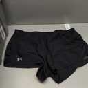 Under Armour Fly By Heathered Shorts, Size: X-Small, Color: (410) Midnight Navy Medium Heather / Midnight Navy / Reflective