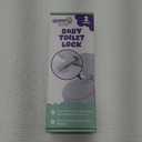 Toilet Locks Baby Proof (2-Pack) Ideal Baby Proof Toilet Lid Lock with Arm  No Tools Needed Easy Installation with 3M Adhesive  Top Safety Toilet Seat Lock  Fits Most Toilets, White