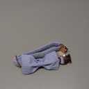 Unique Style Paws Pet Soft &Comfy Bowtie Dog Collar and Cat Collar Pet Gift for Dogs and Cats 6 Size and 7 Patterns (Stripe)