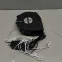 12V 1.2A Replacement Air Blower Fan for 5-9 FT Halloween Christmas Inflatables with 1.5A Adapter 5 LED Light Fans Outdoor Blow Up Motor Replacement Fan Blower Parts for Inflatables Yard Decorations