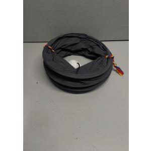 Collapsible Durable Dark Gray Cat S-Tunnel & Chew Rope Set, Interactive Indoor Kitten Toy for Active Play