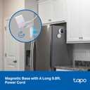 Tapo 2K+ Indoor/Outdoor Wired Security Camera - 2024 PCMag Editors' Choice, Person/Pet/Vehicle Detection, Baby Monitoring, Color Night Vision, Subscription-Free Local Storage or Optional Cloud, C120 (White)