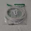 15FT RG6 Coaxial Cable White - High Speed Internet, Cable TV, Antenna, Satellite Broadband Low Resistance RG6 Coax Cable Cord Low Loss TV Cable Extension Wire with Connectors Extra-Durable (15 FT)