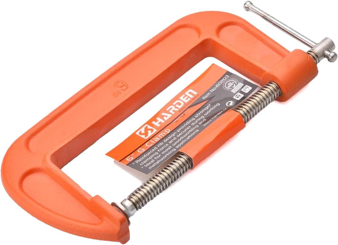 Heavy Duty C-Clamps (8")