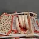 My First Baby Doll Stroller for Toddlers 3 Year Old Girls, Little Kids | Toy Stroller with Bottom Storage Basket, Foldable Frame, Canopy, Seatbelt 