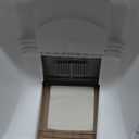 Catit Airsift Jumbo Hooded Litter Pan, Warm Gray/White - Privacy and Easy Access for Cleaning - Ideal for Larger or Multiple Cat Households