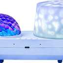 Romantic Light Projector Ocean Projector Water Effect Plug in Night Light Projector for Bedroom