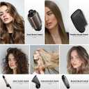 Hair Dryer Brush Set, 5-in-1 Blow Dryer Brush Set, Multi Hot Air Hair Styler for Salon Blowouts, Smooth Curls, Volumizing and Straightening, Sleek and Less Frizz, Rose Gold