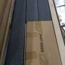 Marsail Queen Size Bed Frame, Sturdy and Durable with 12 Support Legs, 1300 lbs Capacity, Solid Wooden Upholstered Adjustable Headboard for 6"-12" Mattresses, Easy Assembly, Ideal Height, Dark Gray