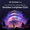 LG 34GX90SA-W 34-inch Ultragear WQHD (3440 x 1440) OLED Curved Gaming Monitor 240Hz, 1ms, NVIDIA G-Sync Compatible, AMD FreeSync Premium, VESA DisplayHDR True Black 400, webOS, USB Type-C, White