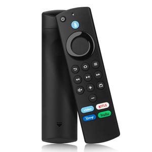 Replacement Voice Remote Control Fit for Fire Smart TVs Stick (2nd Gen/ 3rd Gen/ Stick Lite/ 4K Max/ 4K), TV Cube, Smart TV (3rd Gen), Insignia-Toshiba-TVs, for Hisense, TCL Smart TV, Not for ROKU-TV