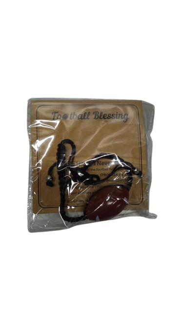 Football Bracelets, Football Gifts Adjustable Sports Rope Braided Bracelet with Message Card for Women Men Sport Team Players, Team Gifts Bulk Party Favors for Senior Night Graduation Birthday, 12PCS