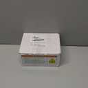 LANKER Flameless Candles, Battery Operated LED Pillar Candles, D1.5 x H3 inch, Romantic Flickering Warm Yellow Light with Black Base, Set of 12 (Black)