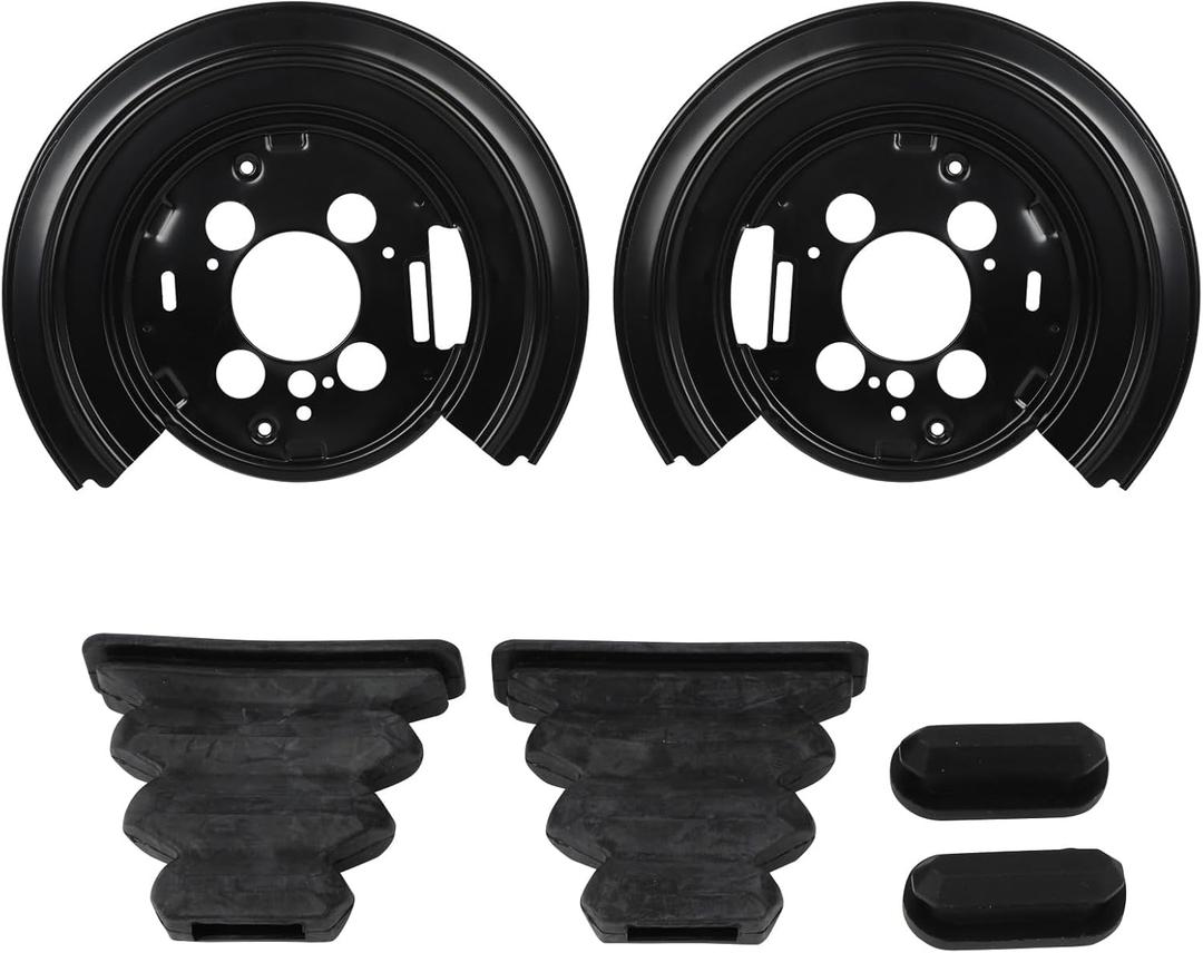 cciyu 924-235 Brake Dust Shield 2PCS Rear Fit for Ram for 1500 2015-2018,for Ram for 1500 Classic 2019-2021