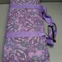 American Mahjong Tile Set, 166 White Tiles Mahjong Set, 4 Transparent All-in-One Racks/Pushers, Complete Game Set with Purple Printed Carrying Bag
