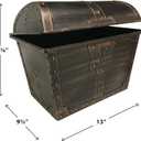 Teacher Created Resources Large Plastic Treasure Chest Classroom Rewards Pirate Party Goody Box (TCR8759) (Pack of 1)