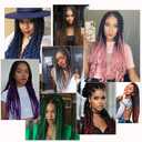 Pre Stretched Braiding Hair Extensions 26 Inch 6 Packs Long Braid Hair Yaki Texture Professional Prestretched Braiding Hair For Women (1B/30#, 26 inch)