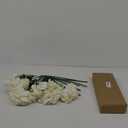 6pcs 28in White Hydrangea Artificial Silk Flowers for Tall Vase Long Stem Big Fake Hydrangea Flowers Lifelike Faux Hydrangea for Wedding Baby Shower Party Home Table Centerpieces Decor (White)