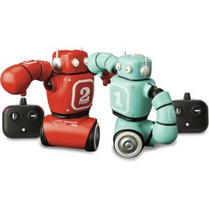 FAO Schwarz RC Robot Knockout Remote Control Boxing Set, 2 Fighting Robots, One-Size