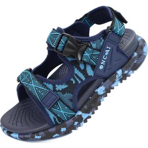 ONCAI Men's Hiking SandalsArch Support Orthopedic Recovery Walking Sandal with Adjustable Strap Outdoor Summer Water Camouflage Mesh Athletic Sports Shoes US Size 7-15