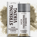 Striking Viking Hair Fibers for Thinning Hair - Building Fibers (Blonde) 28g - Naturally Derived Formula - Long Lasting Powder for Undetectable, Thicker Looking Results for Men & Women