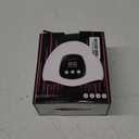 BIGBEAR UV Light for Nails, 48W UV LED Nail Lamp for Gel Polish, Fast Nail Dryer with Automatic Sensor, 3 Timer Setting, Small and Portable, LED Nail Light for Fingernail and Toenail (single (pink))