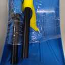 2PCS Kids Winter Shovel, Kids Snow Shovel with Adjustable D-Grip Handle, Detachable Blue & Yellow Plastic Snow Shovel, Portable Kids Shovels for Digging Snow Beach, Winter Toys Gifts for Boys Girls