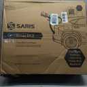 Saris Bones EX 3-Bike Trunk Rack Bicycle Carrier, Durable, Rust-Free, Anti-Sway Straps, Fits Most Vehicles, Made in USA, Arc-Based Design, 100% Recyclable Materials
