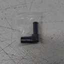 EVIL ENERGY 1/4" NPT Male to 3/8" Barb Fitting Adapter 90 Degree Aluminum Black