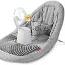Skip Hop Baby Ergonomic Activity Floor Seat for Upright Sitting Lightweight and Travel-Friendly Silver Lining Cloud Grey Age 0+