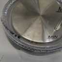 Topwit Electric Kettle Glass, For Hot Water, Tea and Coffee Dual Purpose Design, BPA-Free, 1L Pour Over Removable Stainless Steel Infuser, Auto-shut Off & Boil-dry Protect (Black)