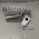 Deepsoon Heating Pad,Electric Heating Pads for Back,Neck,Abdomen,Moist Heating Pad for Shoulder,Knee,Arms,Legs,Dry/Moist Heat & Auto Shut Off,Christmas Gifts for Men and Women,Light Gray,40x20 Inch