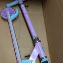 BELEEV V2 Scooters for Kids with Light-Up Wheels & Stem & Deck, 2 Wheel Folding Scooter for Girls Boys, 3 Adjustable Height, Non-Slip Pattern Deck, Lightweight Kick Scooter for Children Ages 3-12