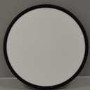 24 Inch Flush Mount Ceiling Light, Dimmable & 3000K/4500K/6000K Selectable, 48W 4800LM, Modern, Ultra Thin, Black, for Bedroom, Kitchen, Dining Room, Living Room, Home Office, Hallway