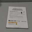 Rechargeable Motion Sensor Closet Light with Remote - Magnetic Wireless Ceiling Lights Battery Operated, 400LM Closet Light Indoor for Bathroom Pantry Stairs Hallway, 2Pack