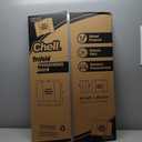 Chell 36" x 48" Large Trifold Poster Board, 2 Pack, White Corrugated Project Boards for Science Fair, School Projects, Event Displays and Business Presentations