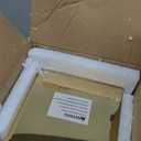 JHY Design Gold Decorative Lanterns 16" H Stainless Steel Candle Lanterns with Tempered Glass for Indoor Outdoor Events Parities and Weddings