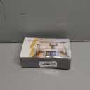 Amerdeco 10 Pack Champagne Brass Cabinet Pulls 5 Inch(128mm) Hole Center Gold Drawer Pulls Cabinet Hardware Kitchen Cabinet Handles for Bathroom Dresser Pulls ZH00013