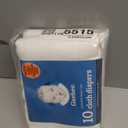 Gerber Unisex Baby Boys Girls Birdseye Prefold Cloth Diapers Multipack White 3-Ply 10 Pack