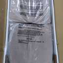 Signature Design by Ashley Gesthaven Modern Indoor Armless Dining Chair, Set of 2, Solid Wood Frame, Contoured Mango Wood Veneer Seat, Adjustable Levelers, Green & Light Brown