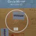 NEWBULIG Round Bathroom Mirror for Over Sink, 24 Inch Wall Mount Vanity Circle Mirror with Matte Metal Framed, Decor for Bathroom, Entryway, Bedroom, Gold