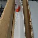 VEVOR Baseboard Heater Covers, Premium Series 5 ft Standard Electric Heating Unit Front Cover for Home Improvement, Heavy-duty Steel, Easy Installation for Bedroom Replacing Old Cover, White