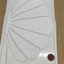 Shell Shape Diatomite Stone Bath Mat Shower Mat Quick-Dry, Non-Slip, Easy to Clean for Bathroom Floor